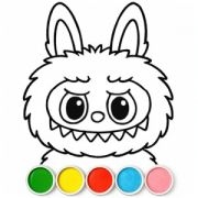 Labubu Coloring Games for Kids